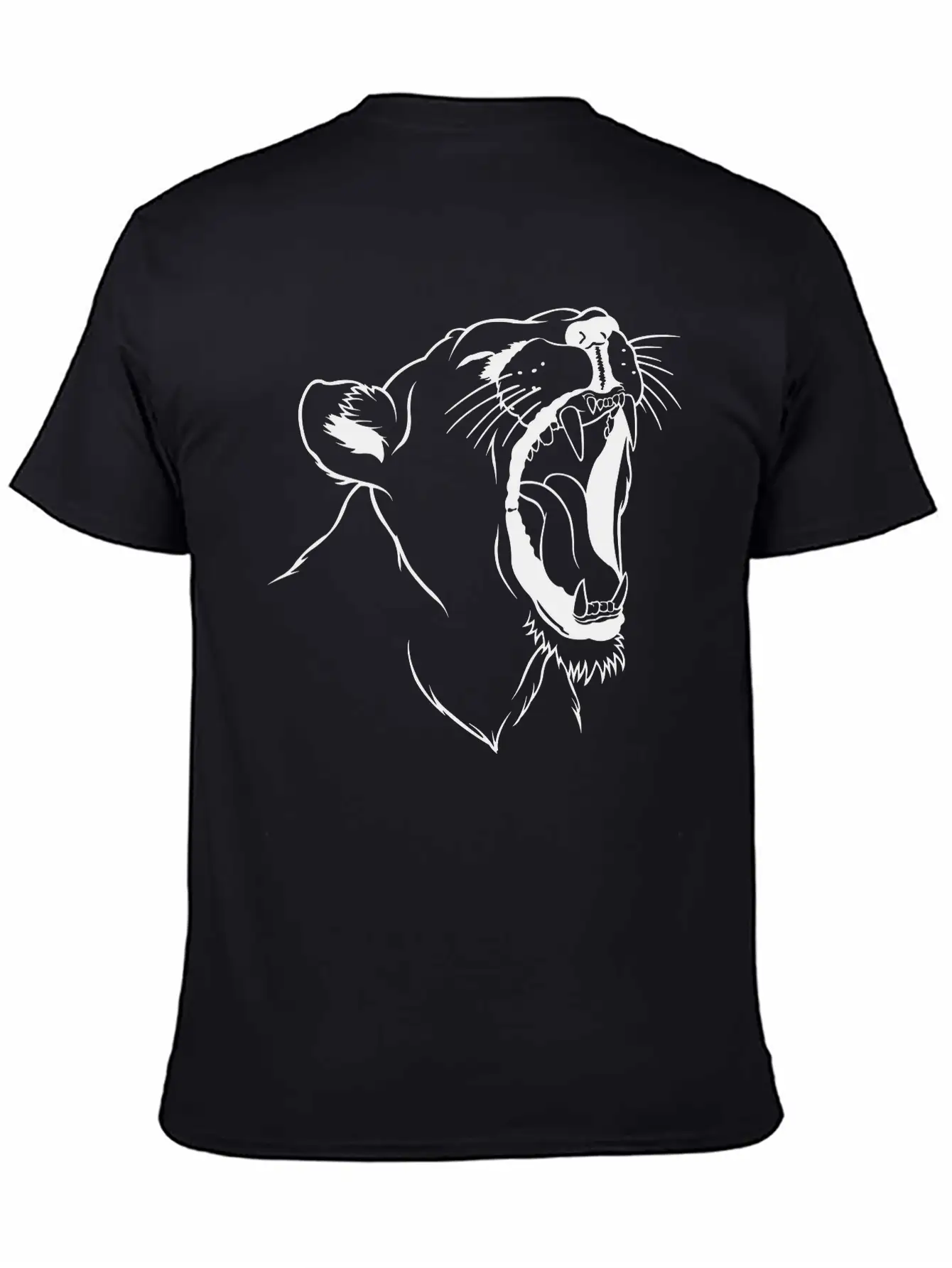 Leopard Essential Cotton Tee For Daily Outfits – Unisex Style