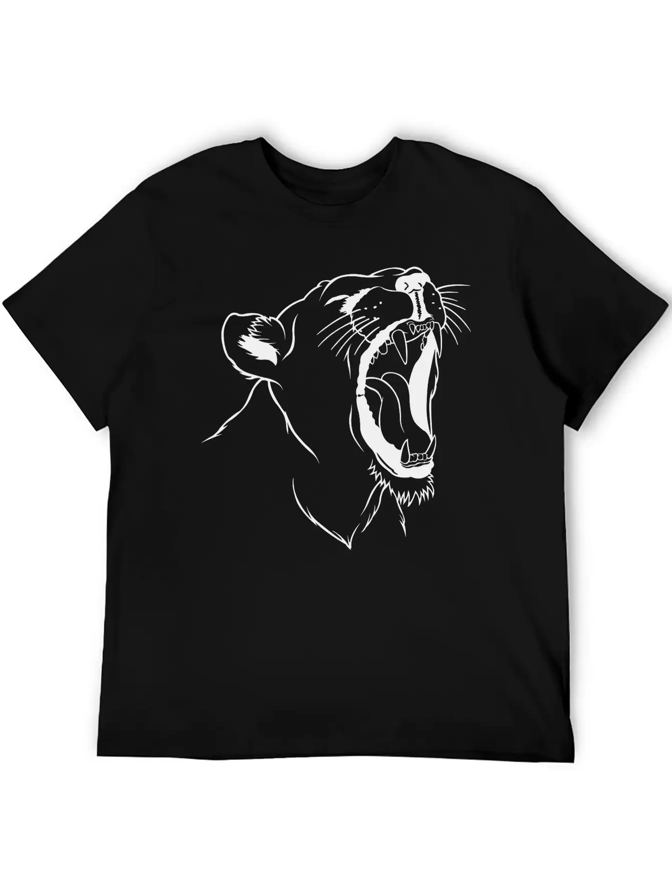 Leopard Essential Cotton Tee For Daily Outfits – Unisex Style