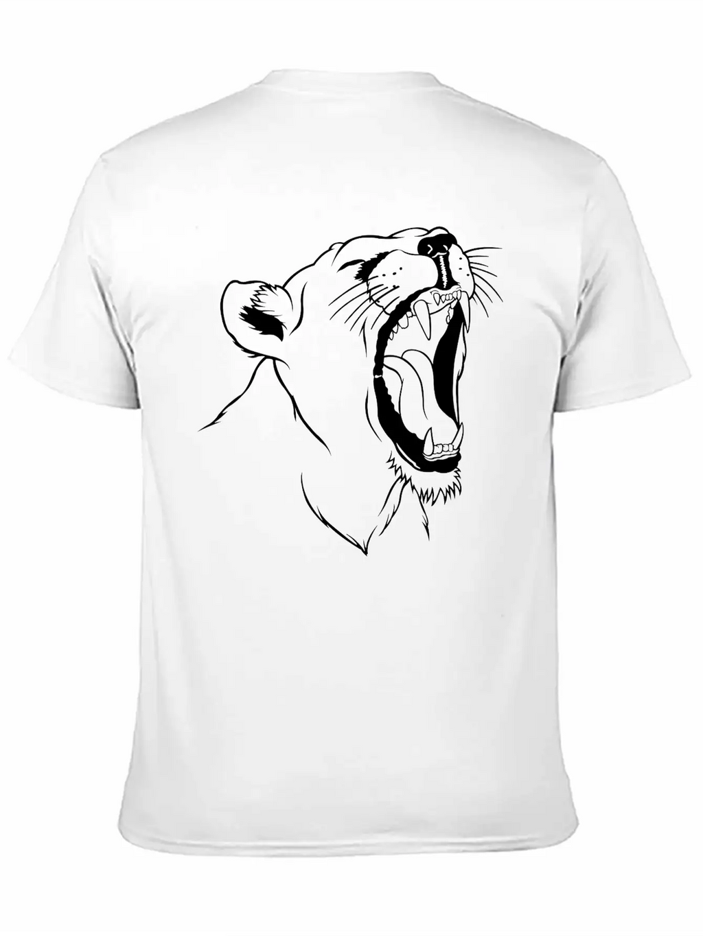 Leopard Essential Cotton Tee For Daily Outfits – Unisex Style
