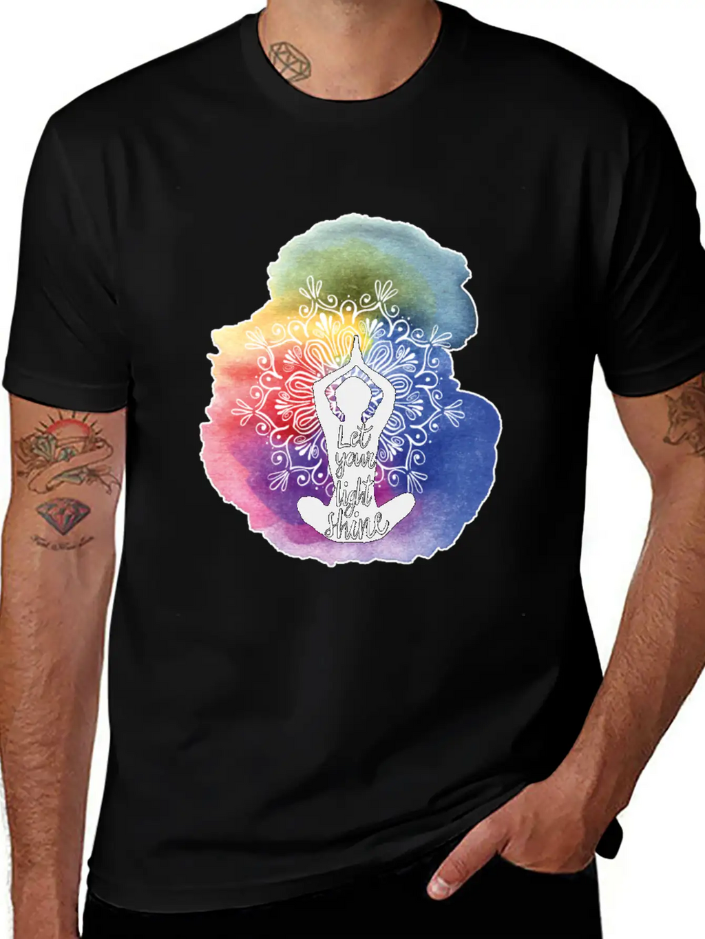 Let Your Light Shine Essential Cotton Tee For Daily Outfits – Unisex Style