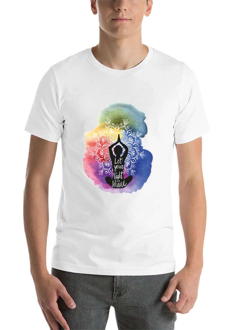 Let Your Light Shine Essential Cotton Tee For Daily Outfits – Unisex Style
