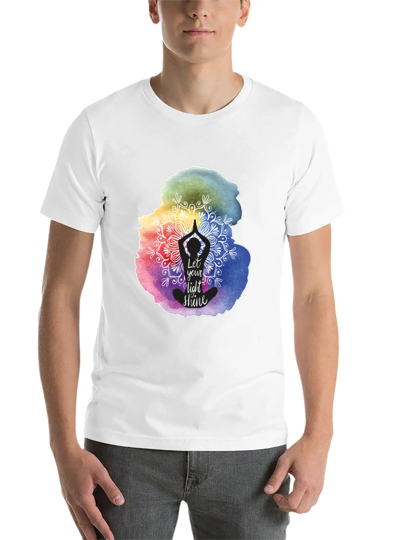 Let Your Light Shine Essential Cotton Tee For Daily Outfits – Unisex Style