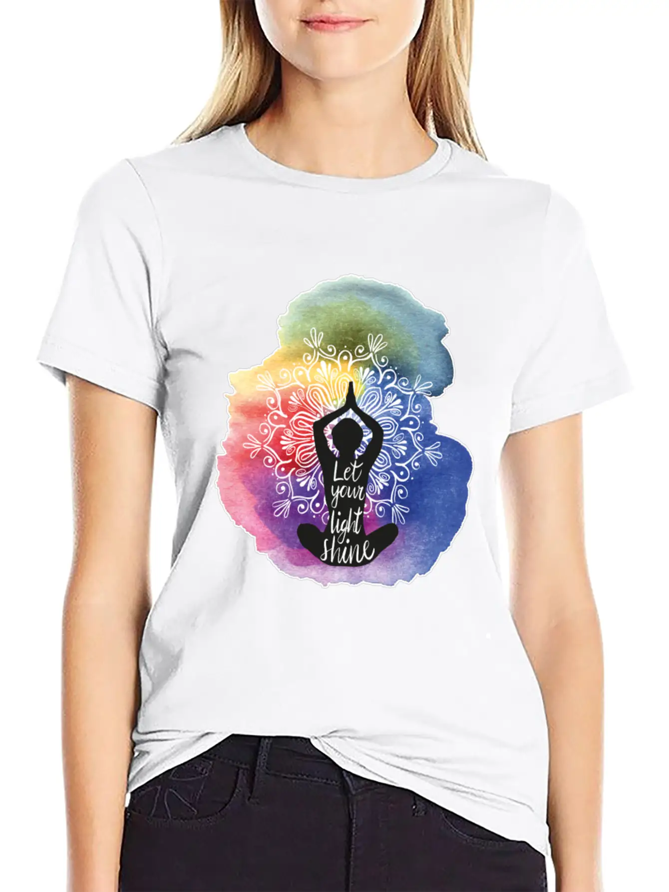 Let Your Light Shine Essential Cotton Tee For Daily Outfits – Unisex Style