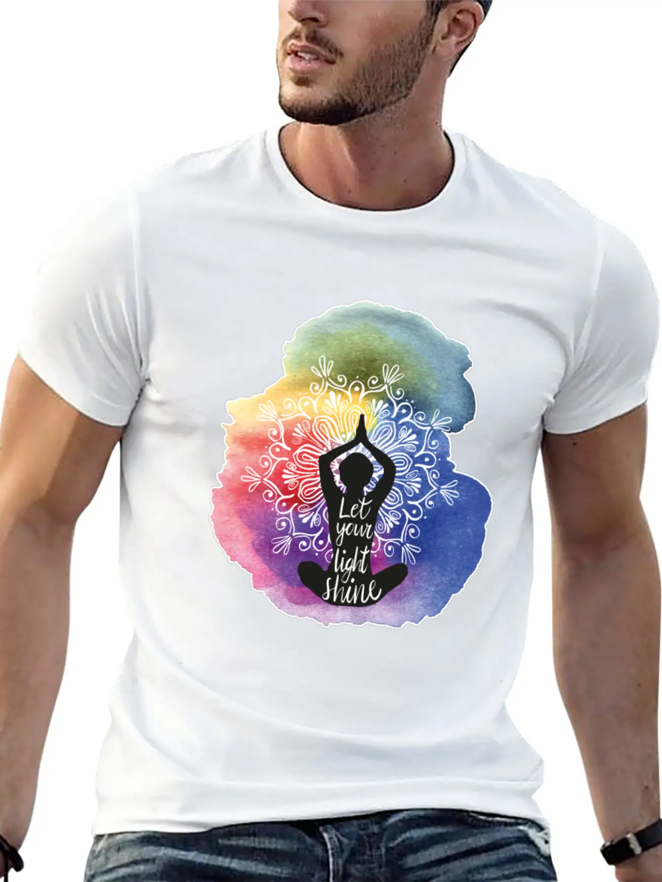 Let Your Light Shine Essential Cotton Tee For Daily Outfits – Unisex Style