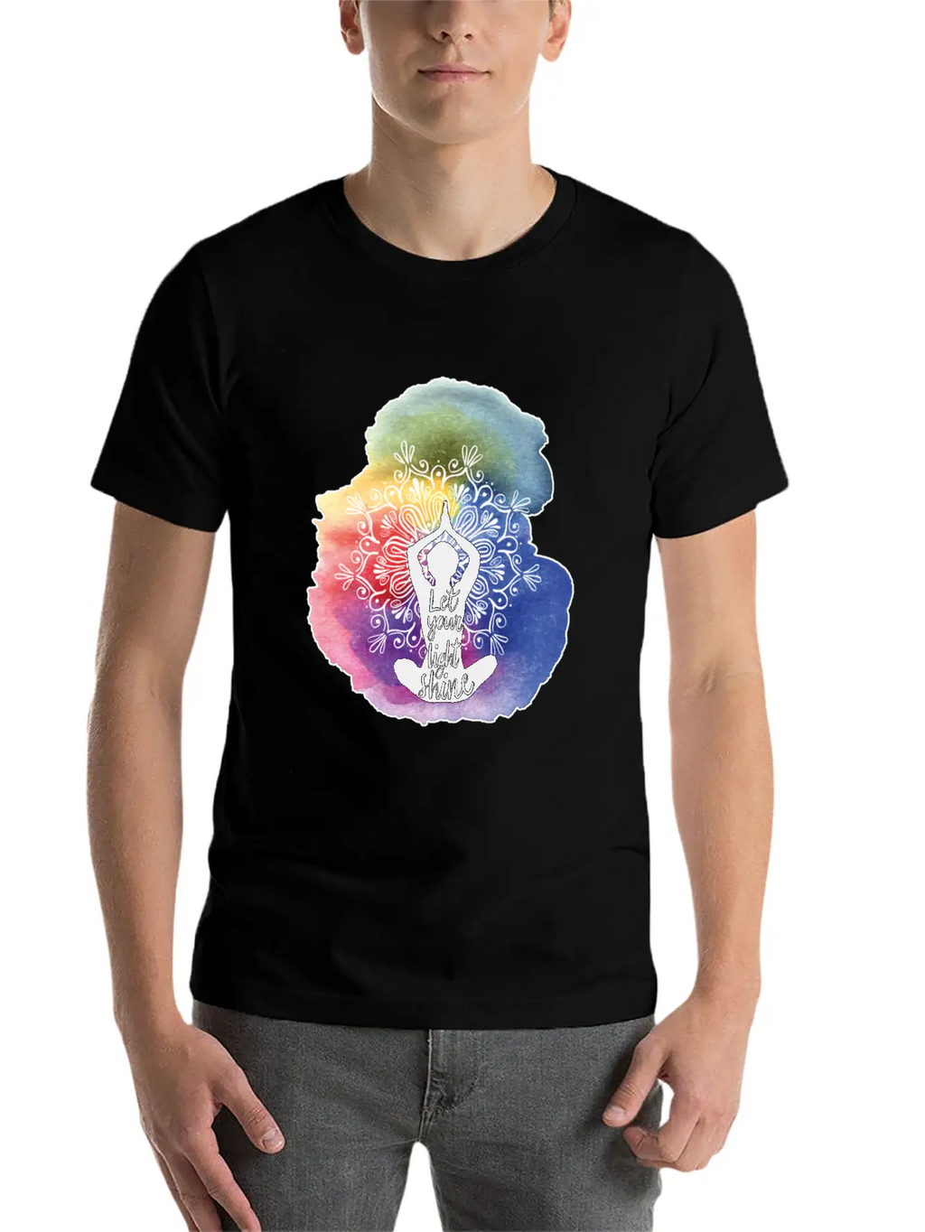 Let Your Light Shine Essential Cotton Tee For Daily Outfits – Unisex Style