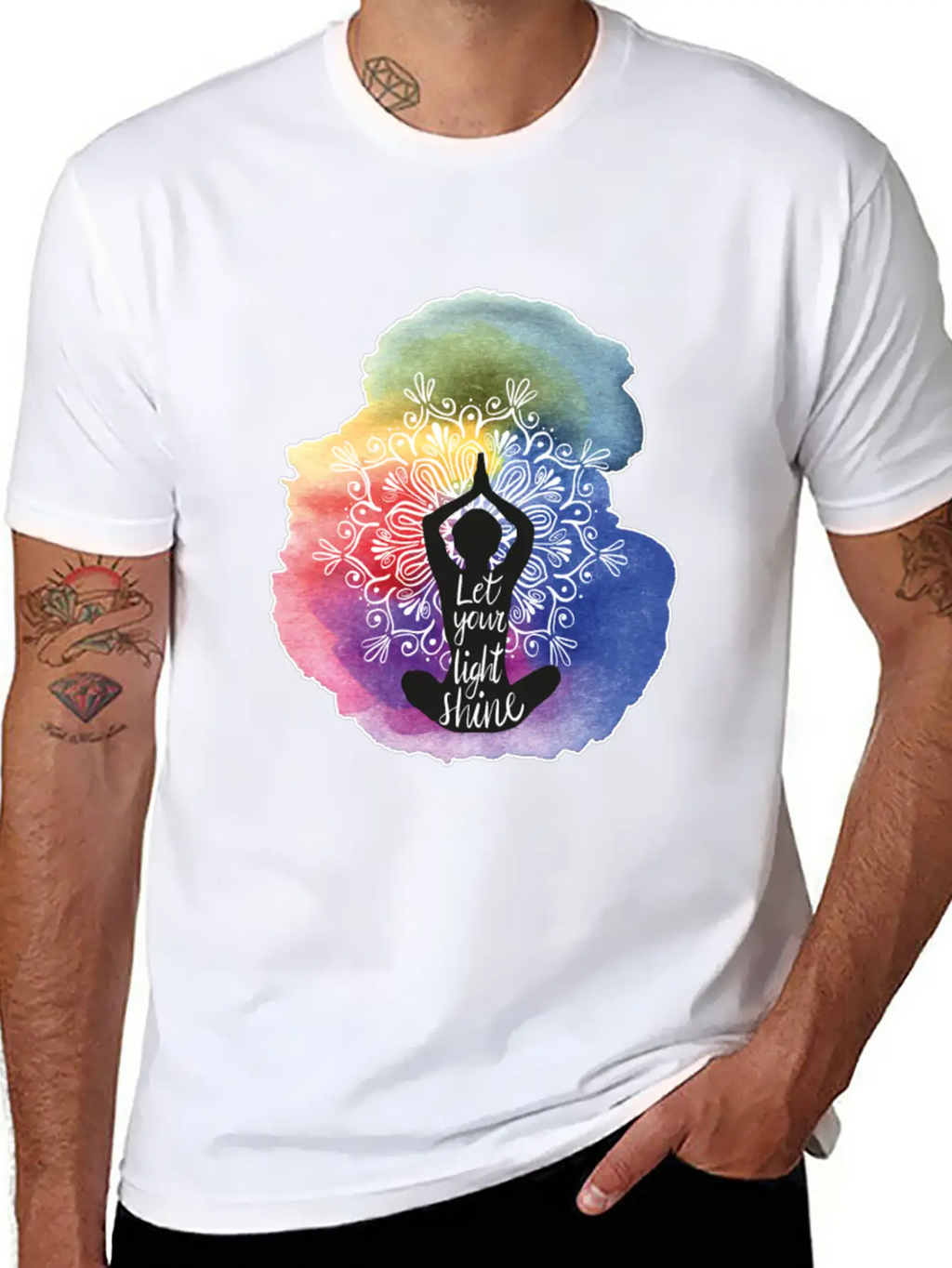 Let Your Light Shine Essential Cotton Tee For Daily Outfits – Unisex Style