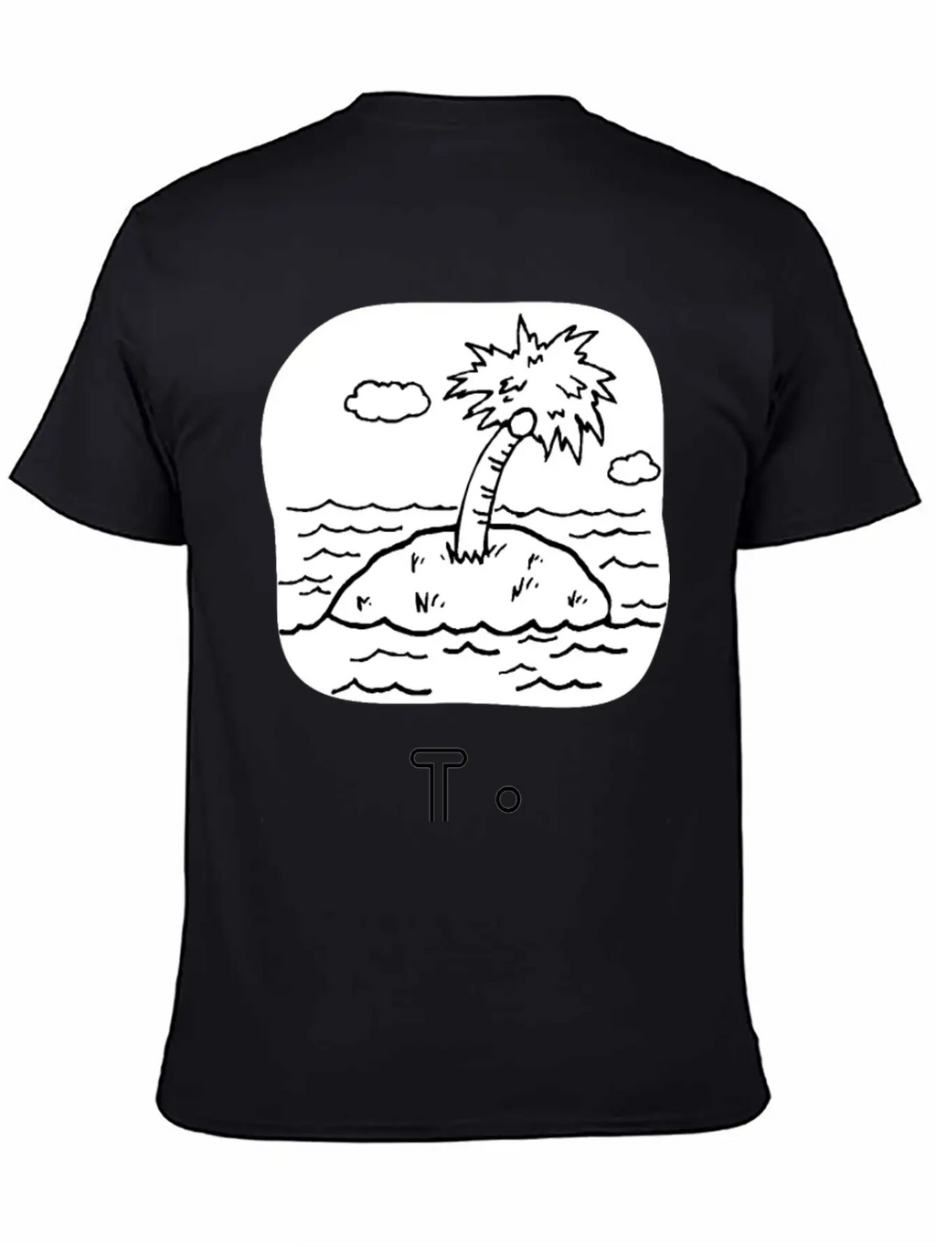 Letra I De Isla Unisex Casual T-Shirt – Clean Design For Daily Comfort
