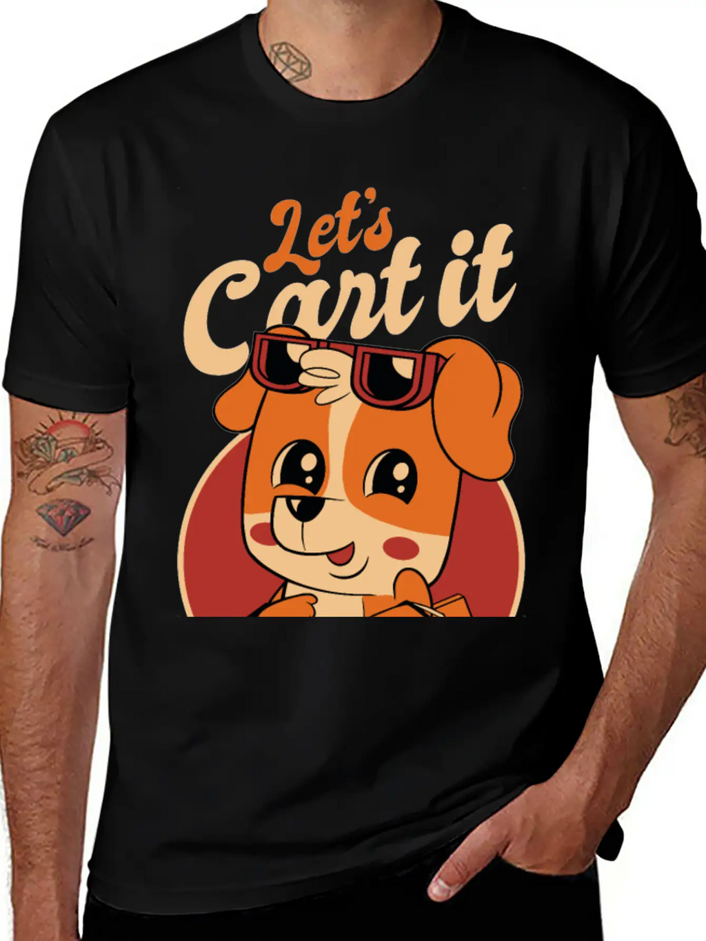 Let's Cart It Unisex Casual T-Shirt – Clean Design For Daily Comfort