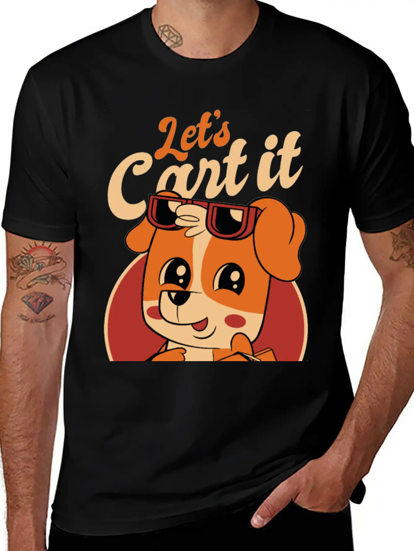 Let's Cart It Unisex Casual T-Shirt – Clean Design For Daily Comfort