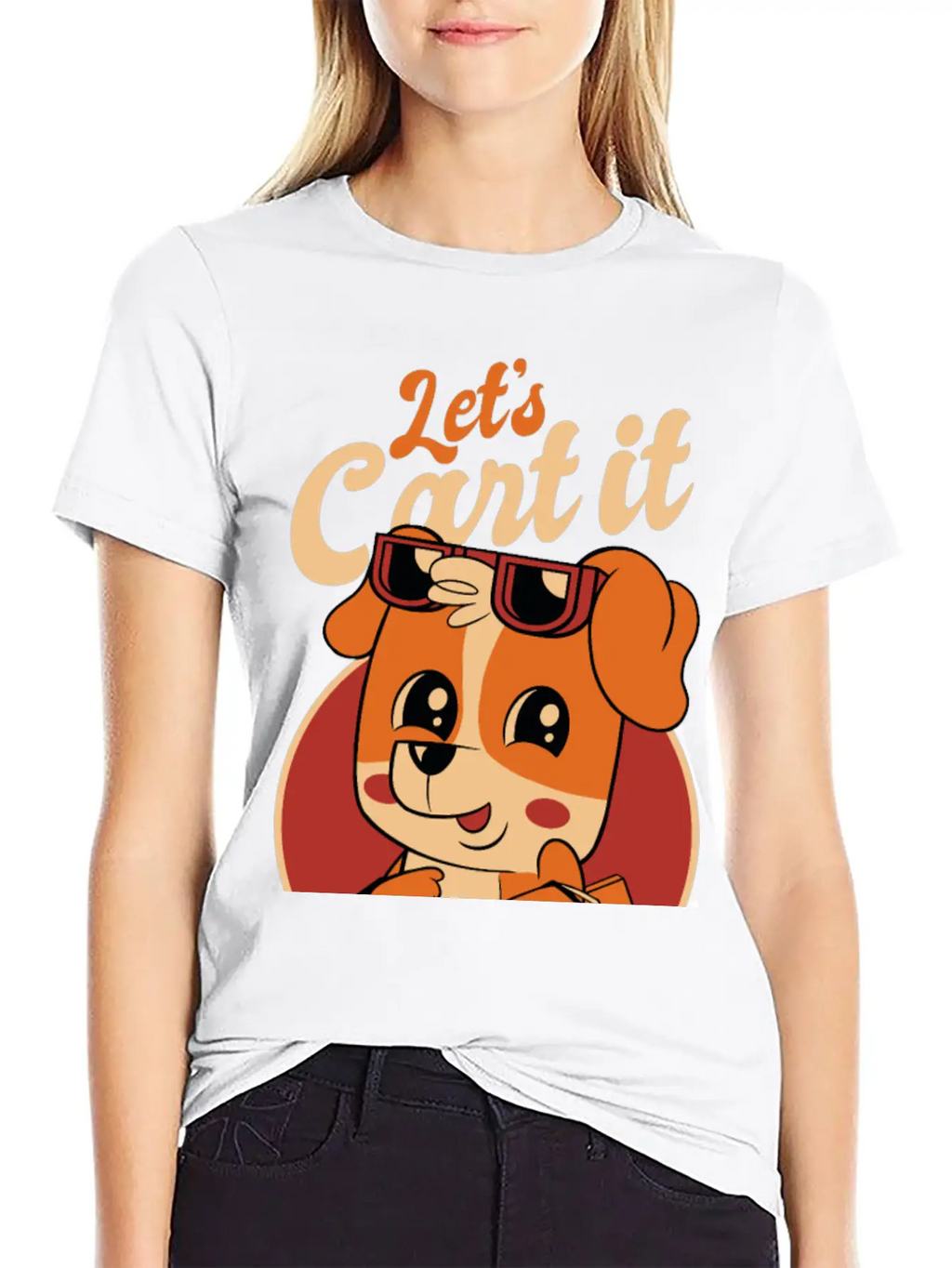 Let's Cart It Unisex Casual T-Shirt – Clean Design For Daily Comfort