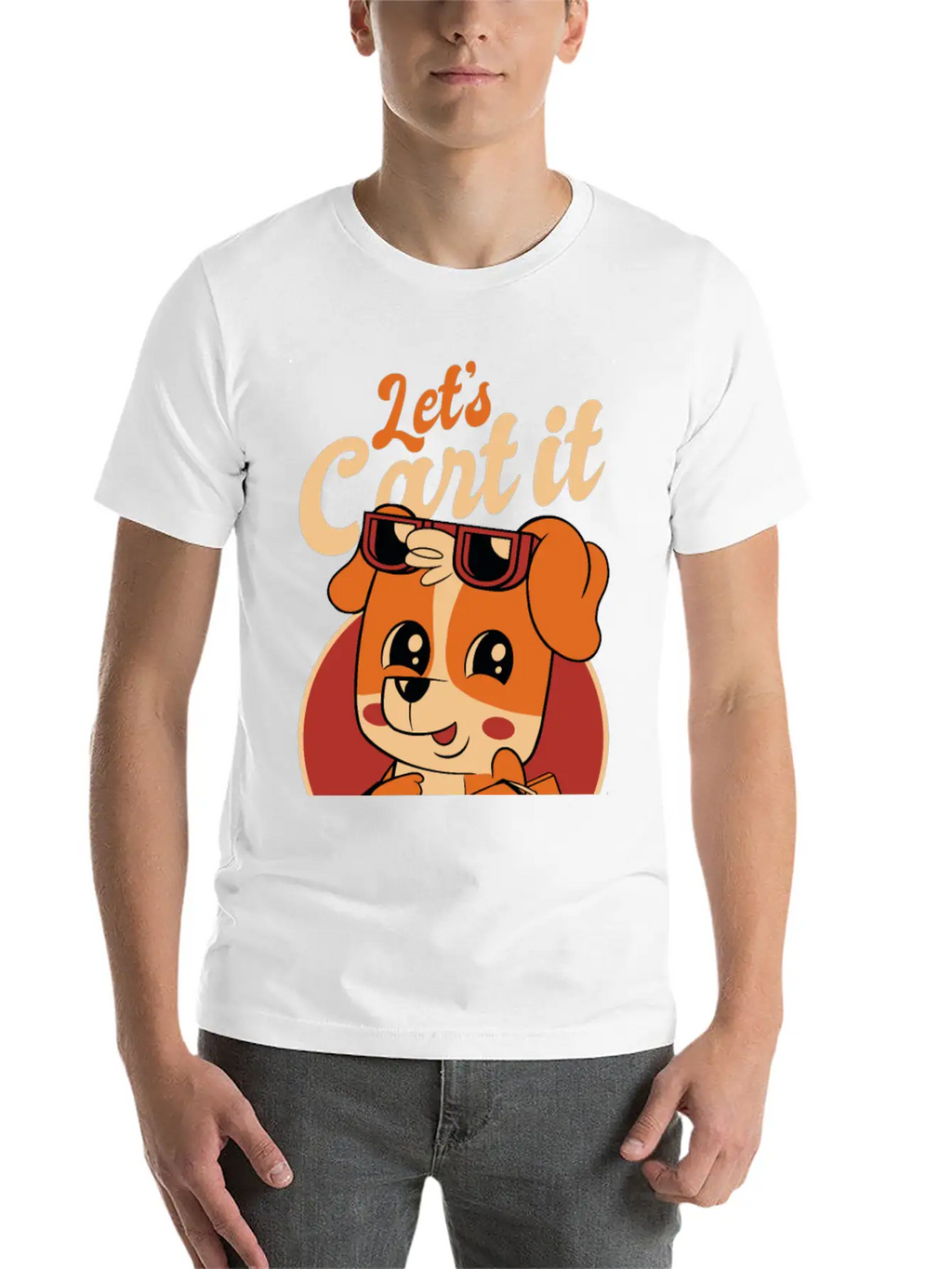 Let's Cart It Unisex Casual T-Shirt – Clean Design For Daily Comfort