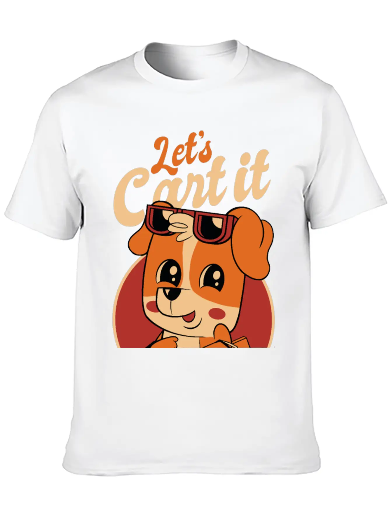 Let's Cart It Unisex Casual T-Shirt – Clean Design For Daily Comfort