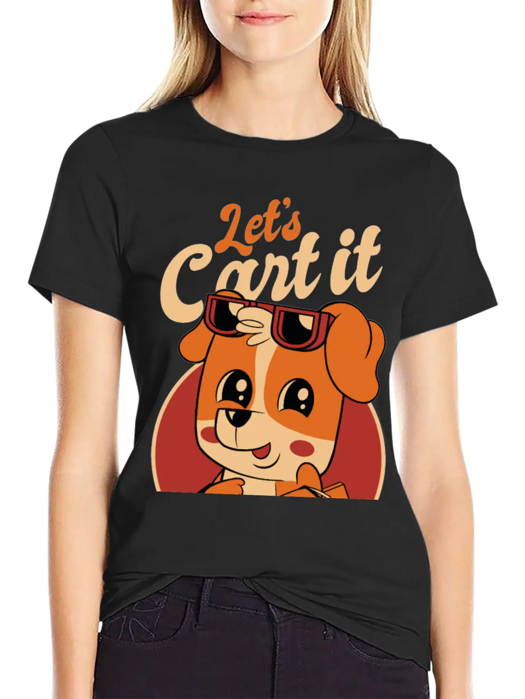 Let's Cart It Unisex Casual T-Shirt – Clean Design For Daily Comfort