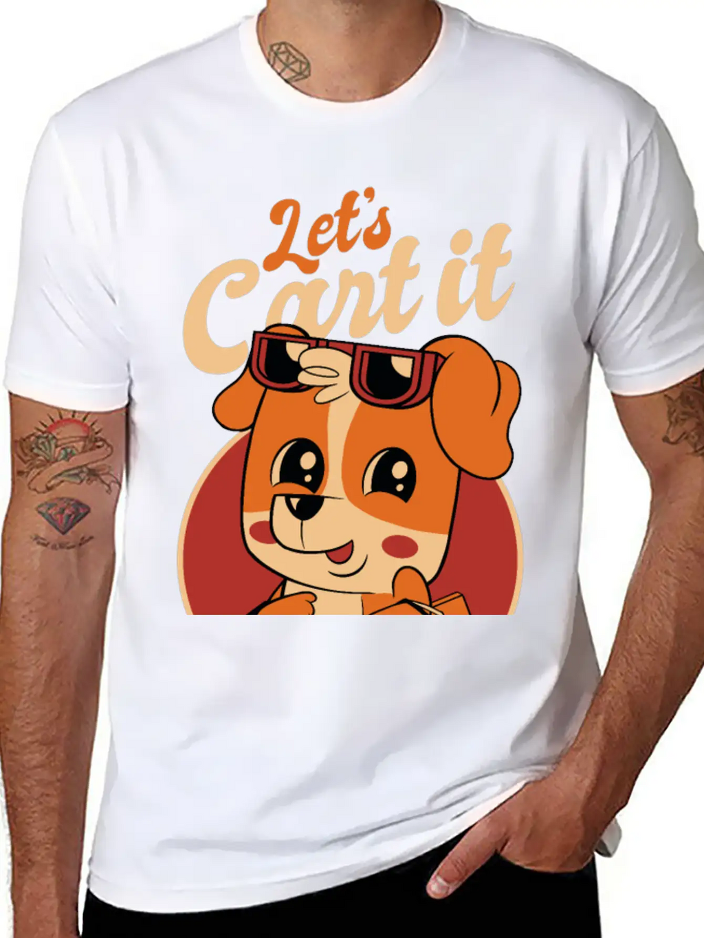 Let's Cart It Unisex Casual T-Shirt – Clean Design For Daily Comfort