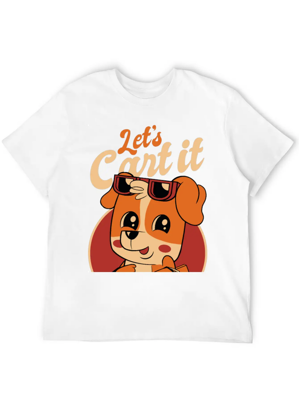 Let's Cart It Unisex Casual T-Shirt – Clean Design For Daily Comfort