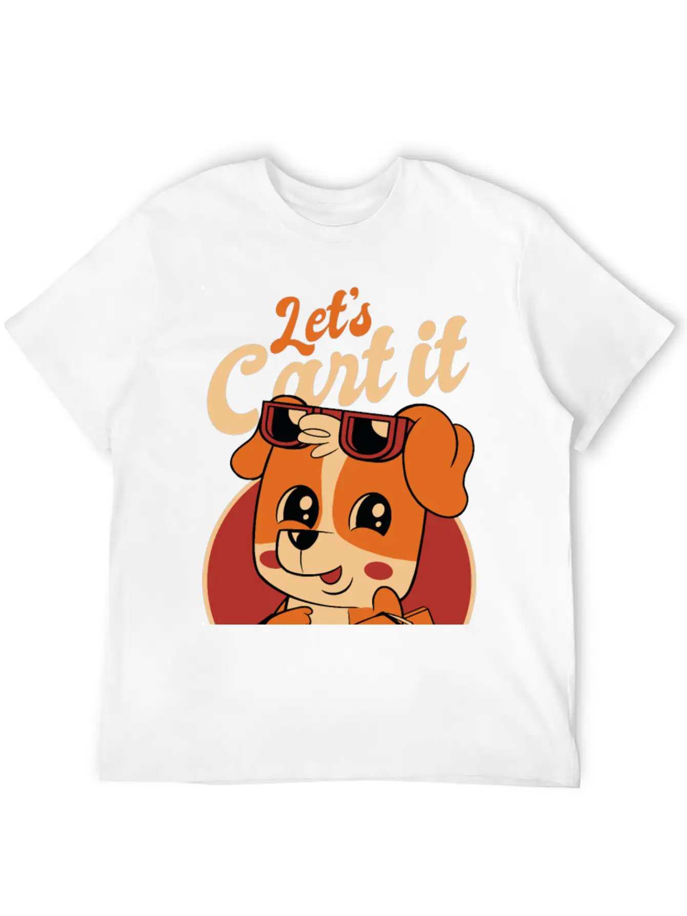 Let's Cart It Unisex Casual T-Shirt – Clean Design For Daily Comfort