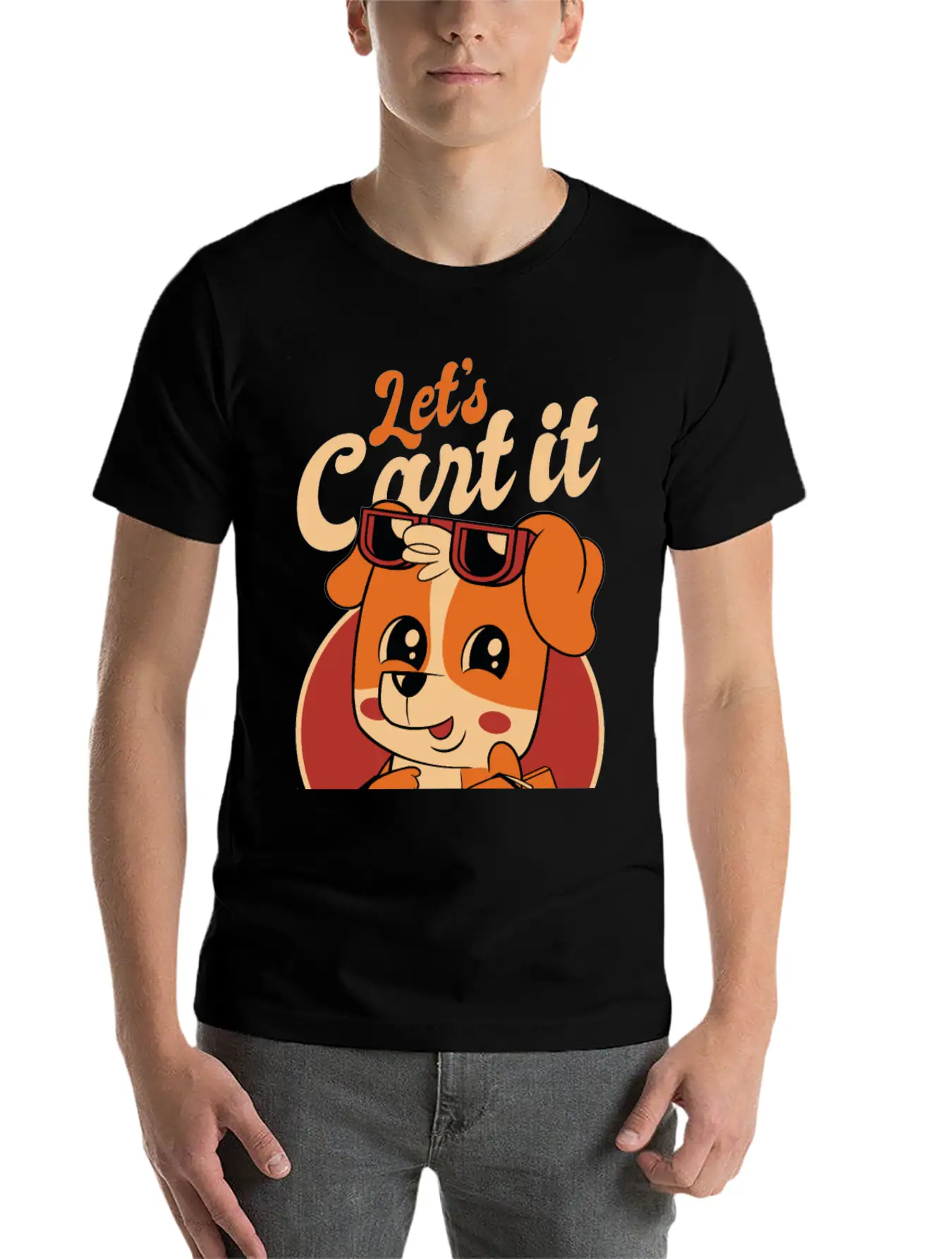 Let's Cart It Unisex Casual T-Shirt – Clean Design For Daily Comfort