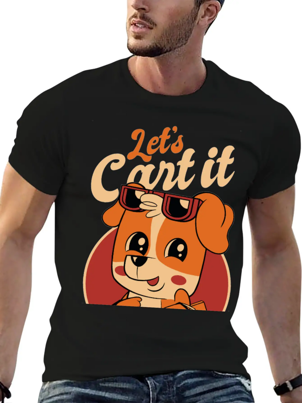Let's Cart It Unisex Casual T-Shirt – Clean Design For Daily Comfort