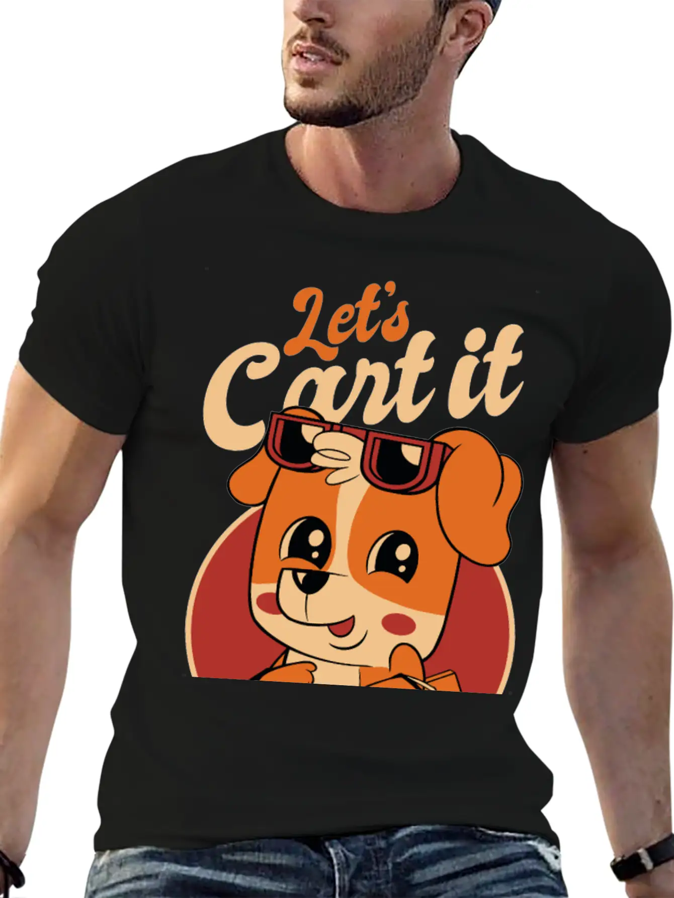 Let's Cart It Unisex Casual T-Shirt – Clean Design For Daily Comfort