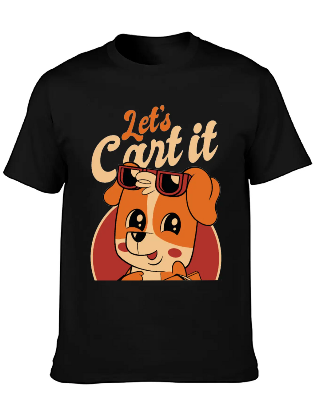 Let's Cart It Unisex Casual T-Shirt – Clean Design For Daily Comfort