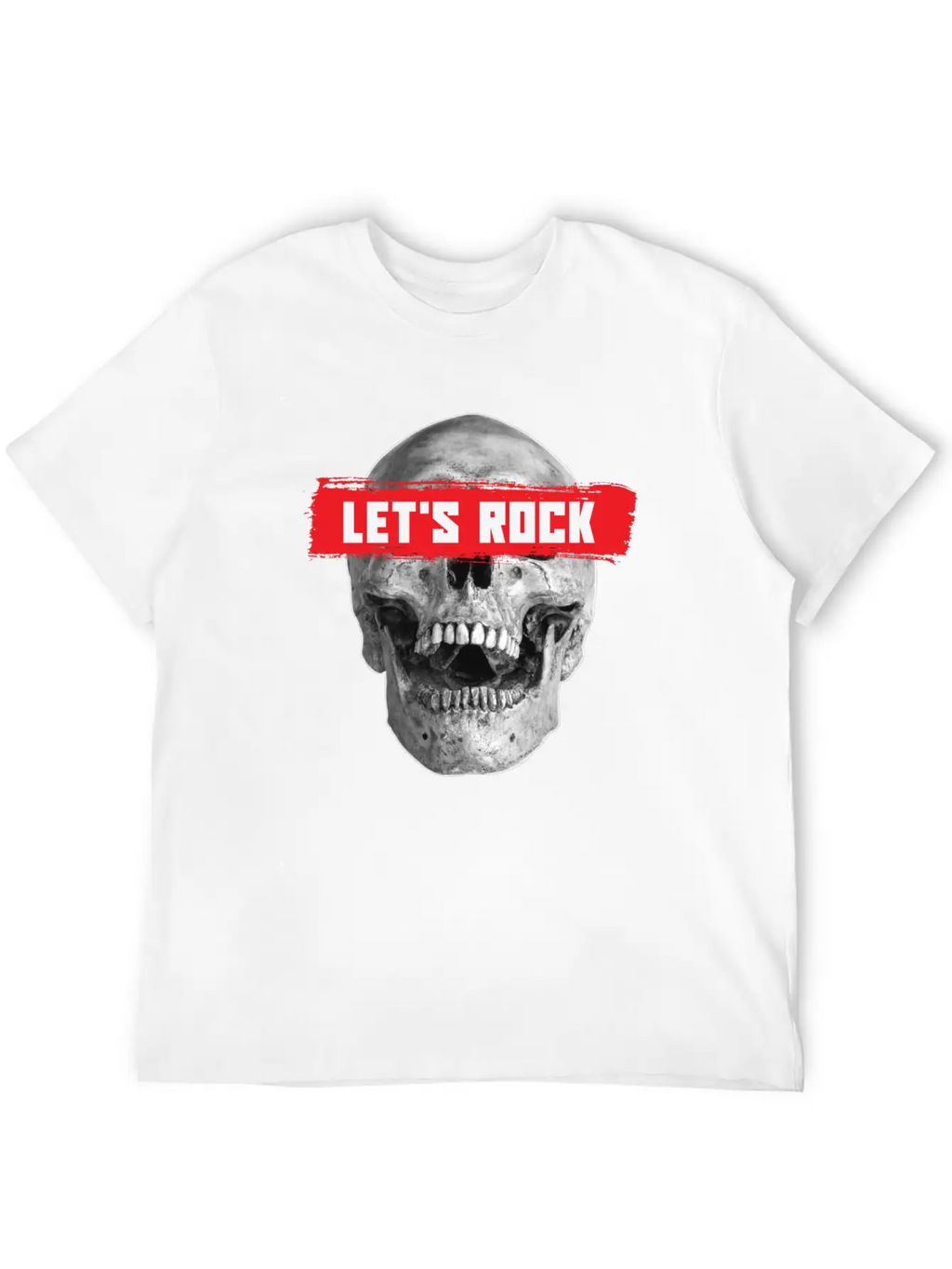 Let's Rock Unisex Casual T-Shirt – Clean Design For Daily Comfort