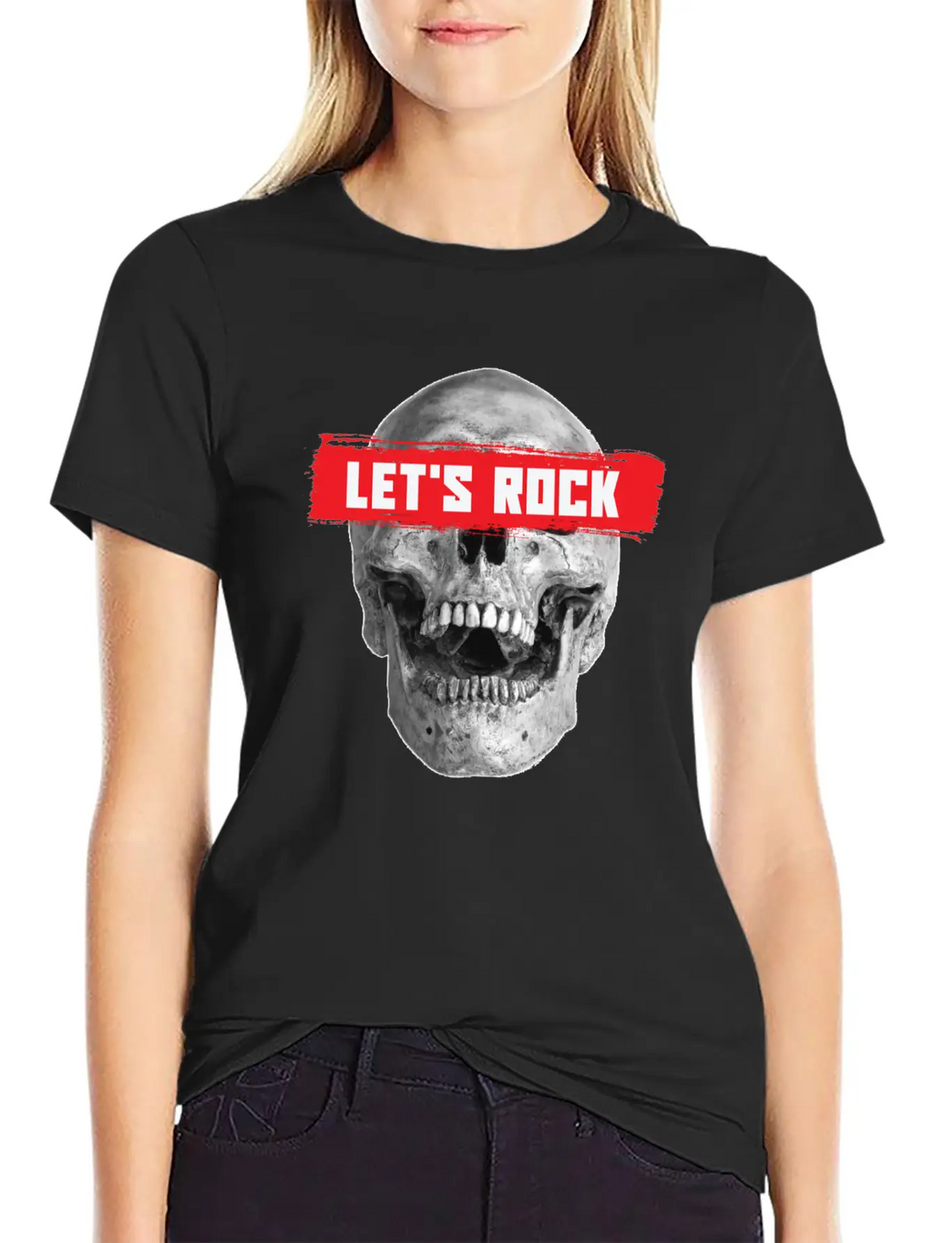 Let's Rock Unisex Casual T-Shirt – Clean Design For Daily Comfort