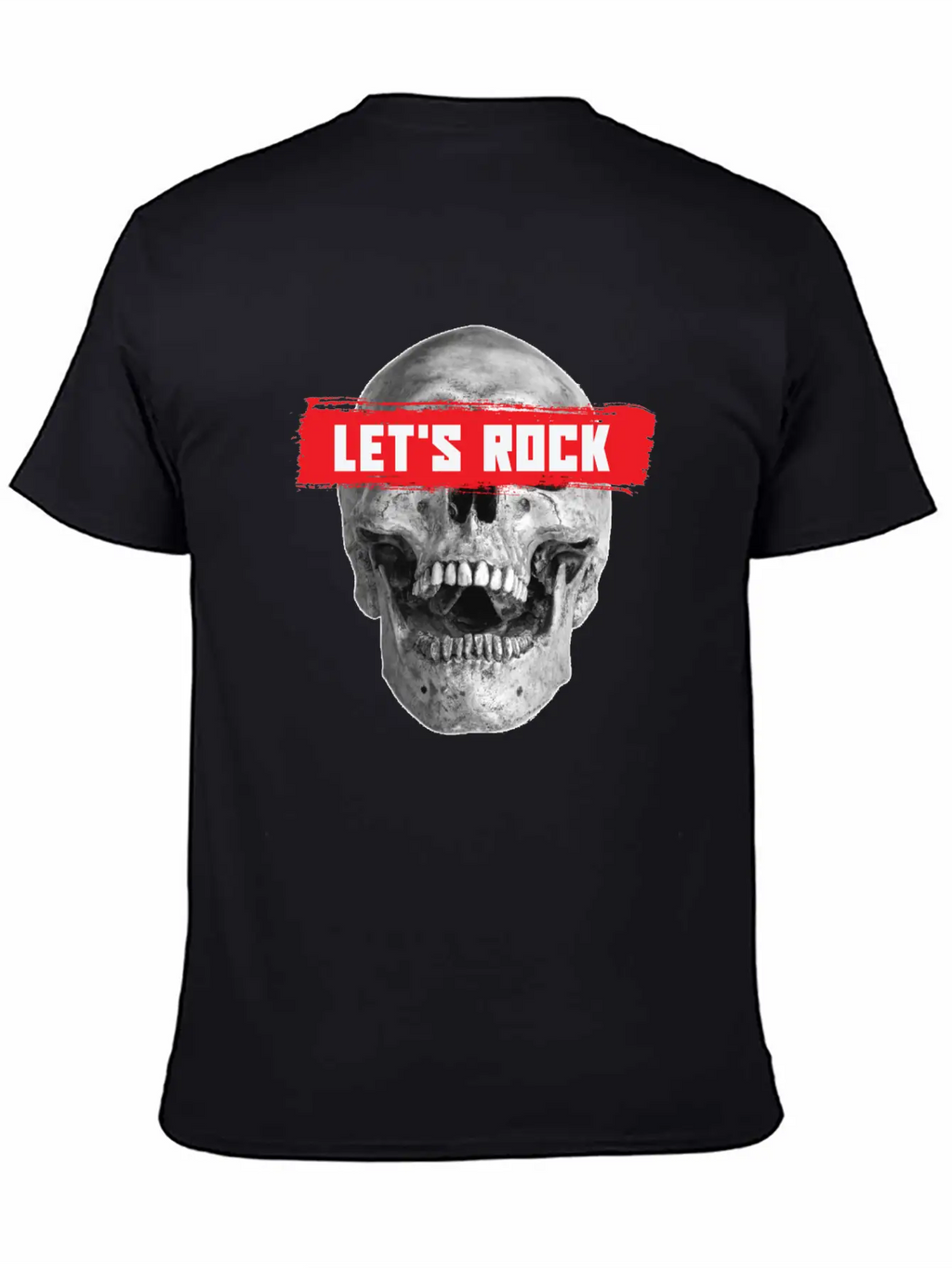 Let's Rock Unisex Casual T-Shirt – Clean Design For Daily Comfort
