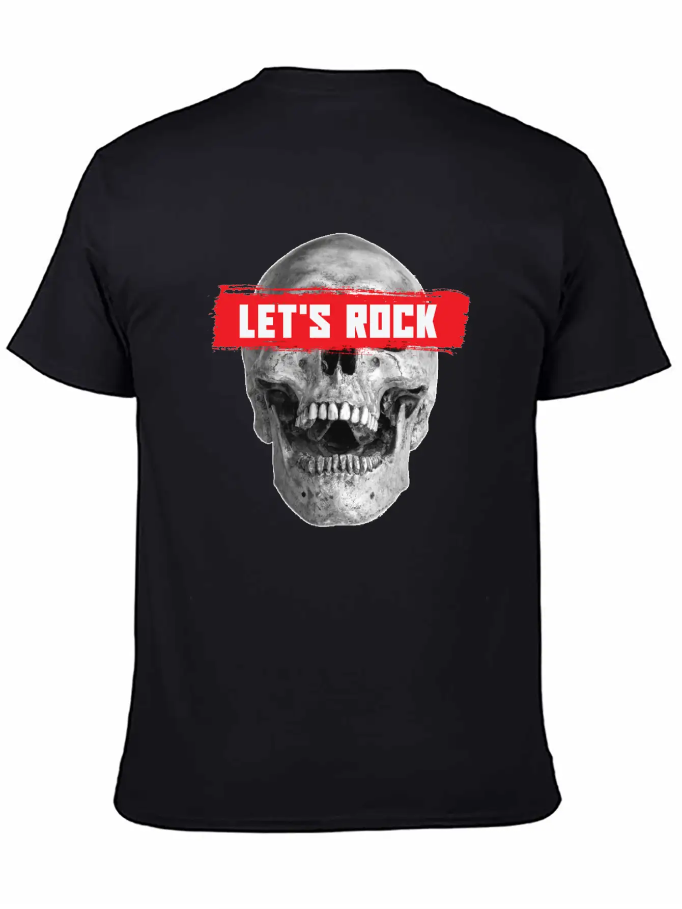 Let's Rock Unisex Casual T-Shirt – Clean Design For Daily Comfort