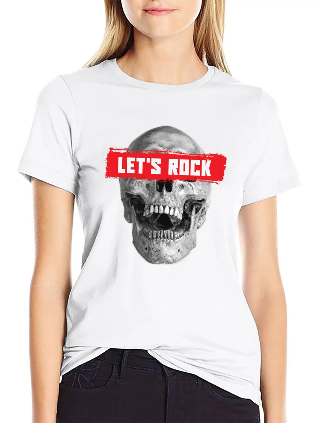 Let's Rock Unisex Casual T-Shirt – Clean Design For Daily Comfort