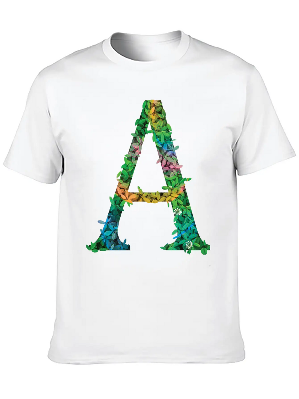 Letter A Unisex Casual T-Shirt – Clean Design For Daily Comfort
