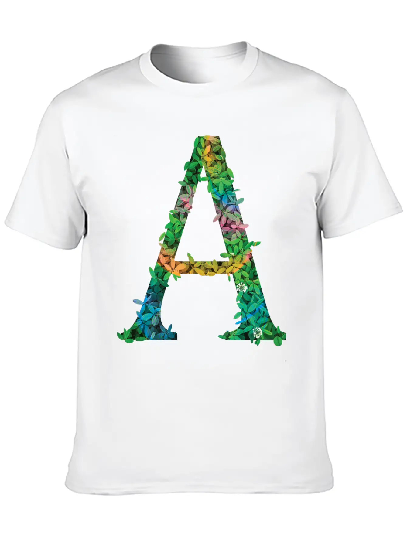 Letter A Unisex Casual T-Shirt – Clean Design For Daily Comfort