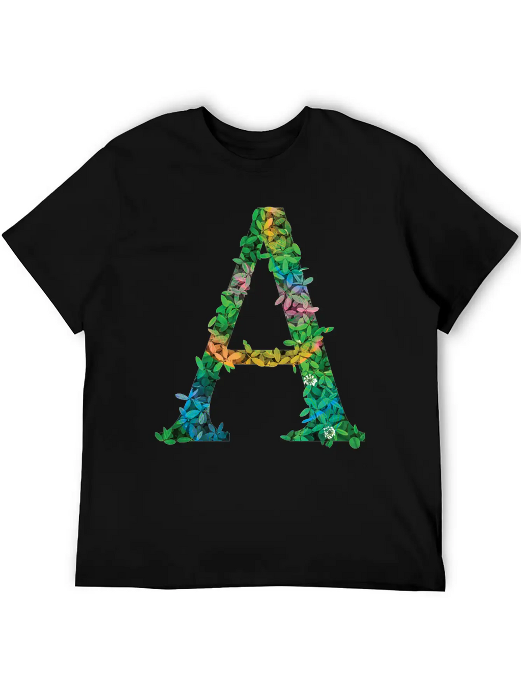 Letter A Unisex Casual T-Shirt – Clean Design For Daily Comfort
