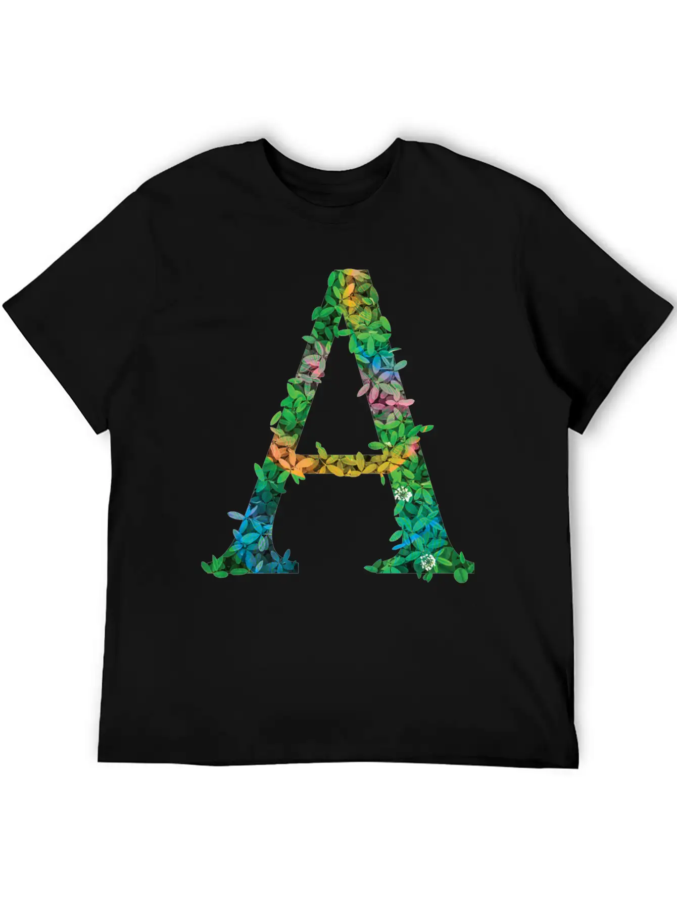 Letter A Unisex Casual T-Shirt – Clean Design For Daily Comfort