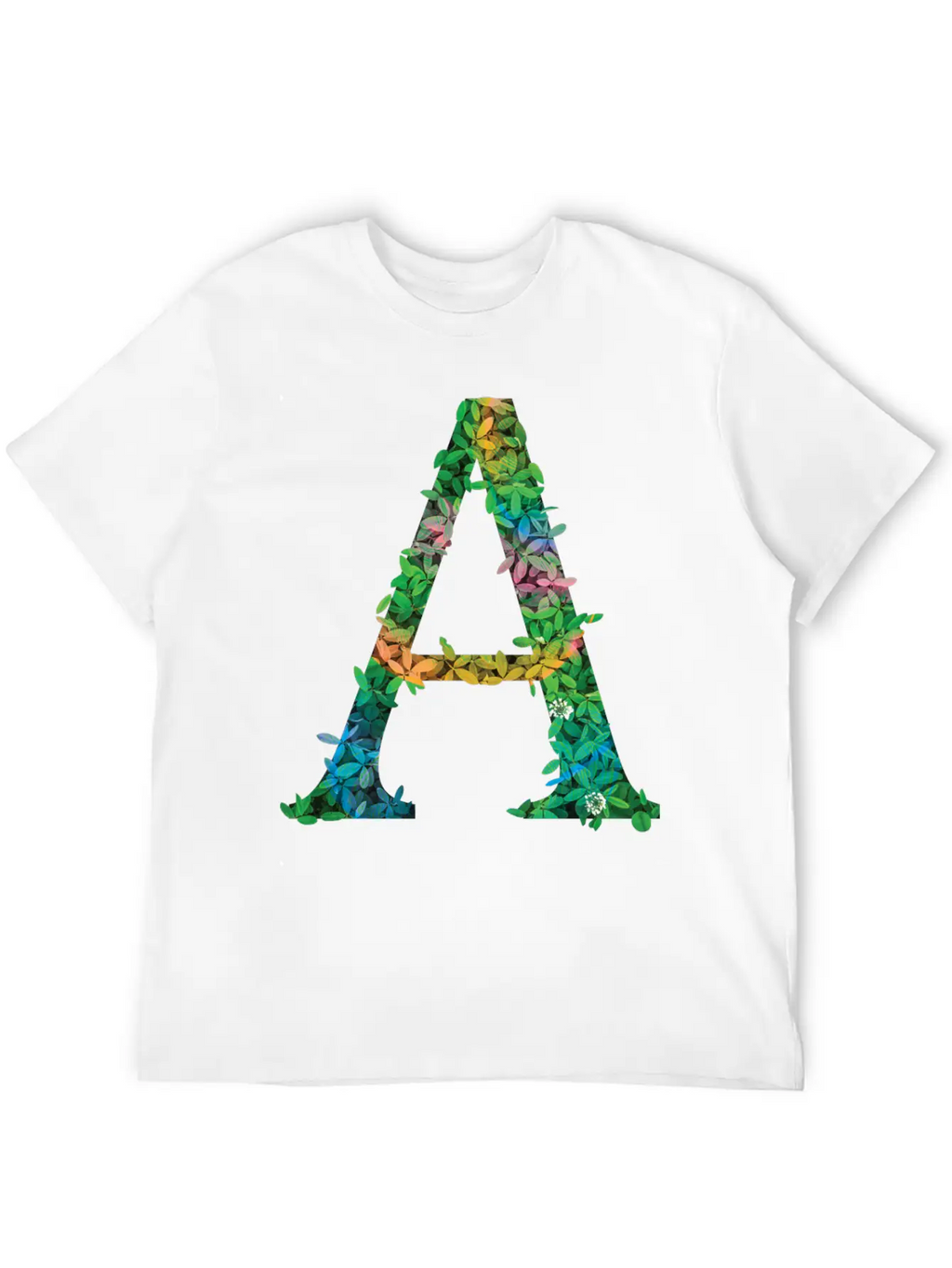 Letter A Unisex Casual T-Shirt – Clean Design For Daily Comfort