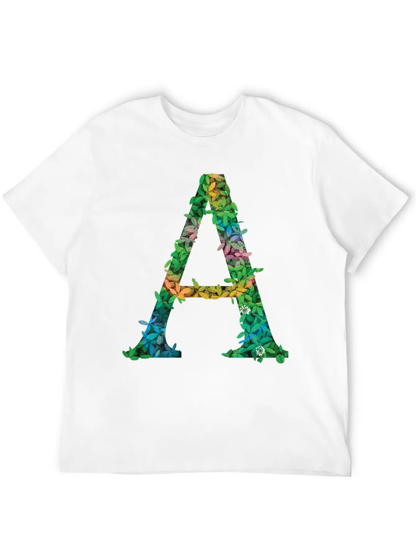 Letter A Unisex Casual T-Shirt – Clean Design For Daily Comfort