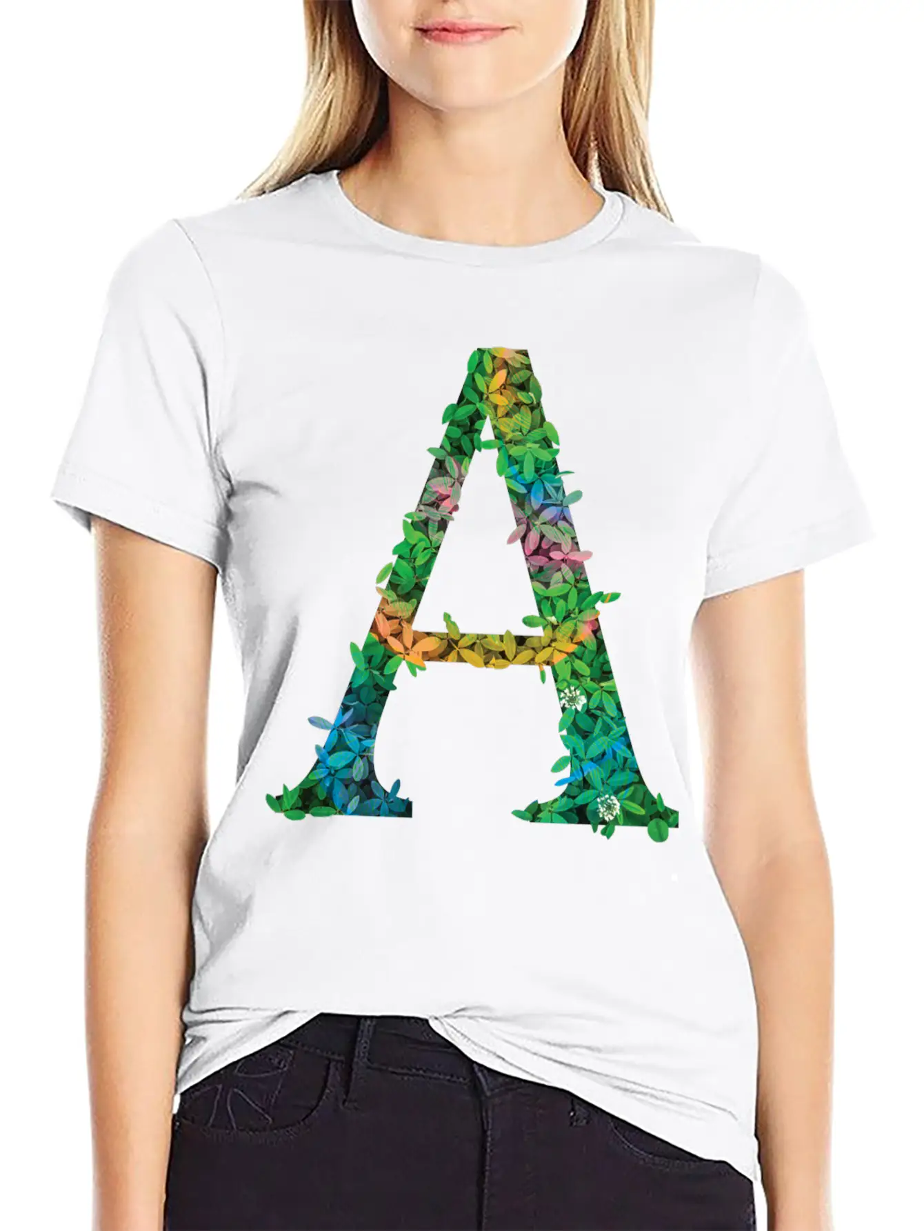 Letter A Unisex Casual T-Shirt – Clean Design For Daily Comfort