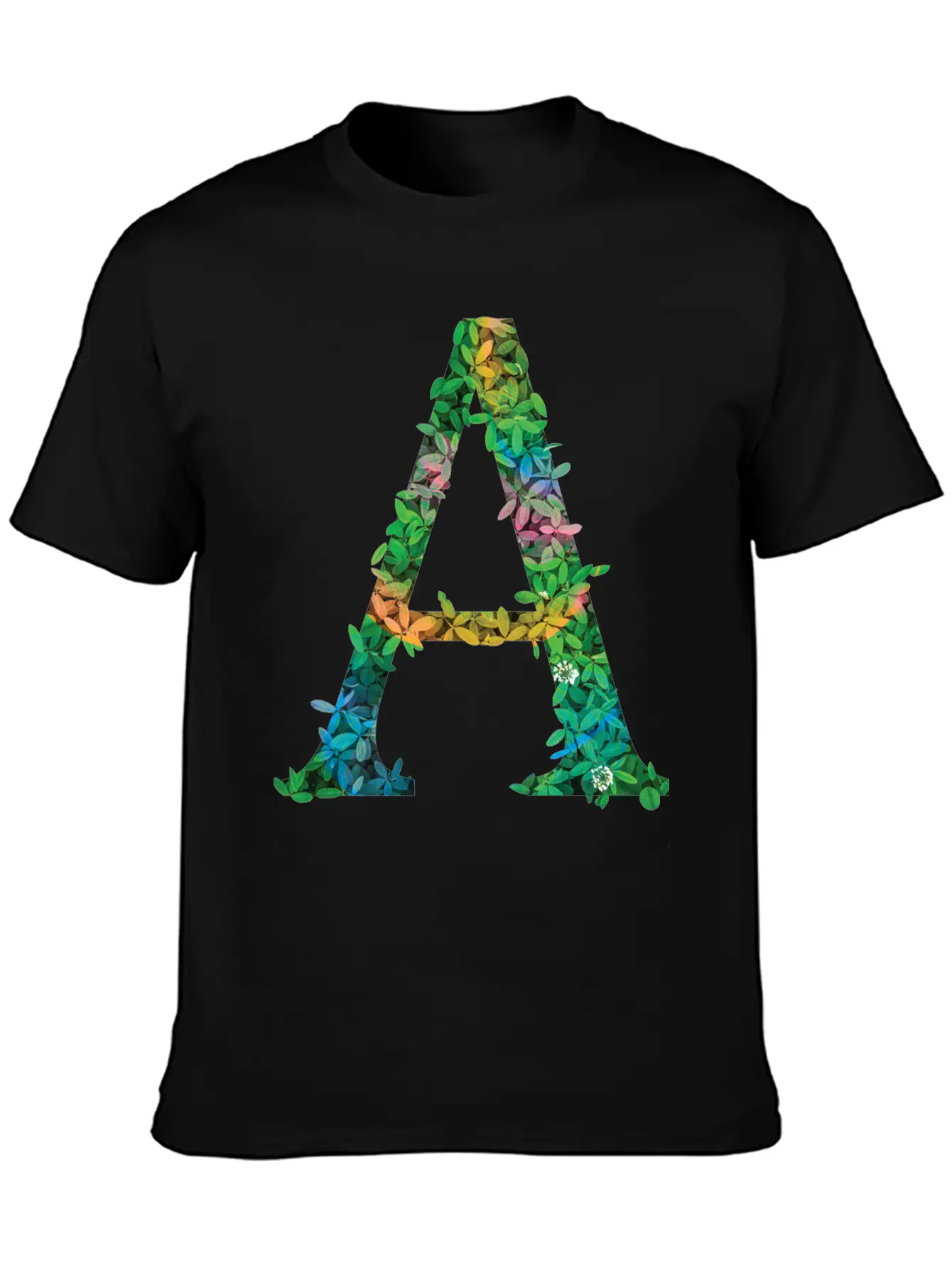 Letter A Unisex Casual T-Shirt – Clean Design For Daily Comfort