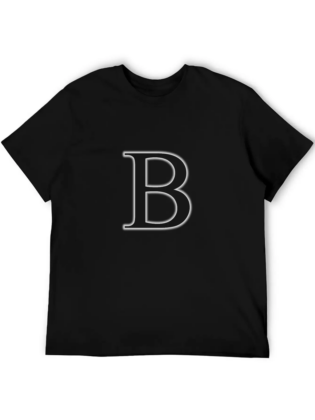 Letter B Essential Cotton Tee For Daily Outfits – Unisex Style