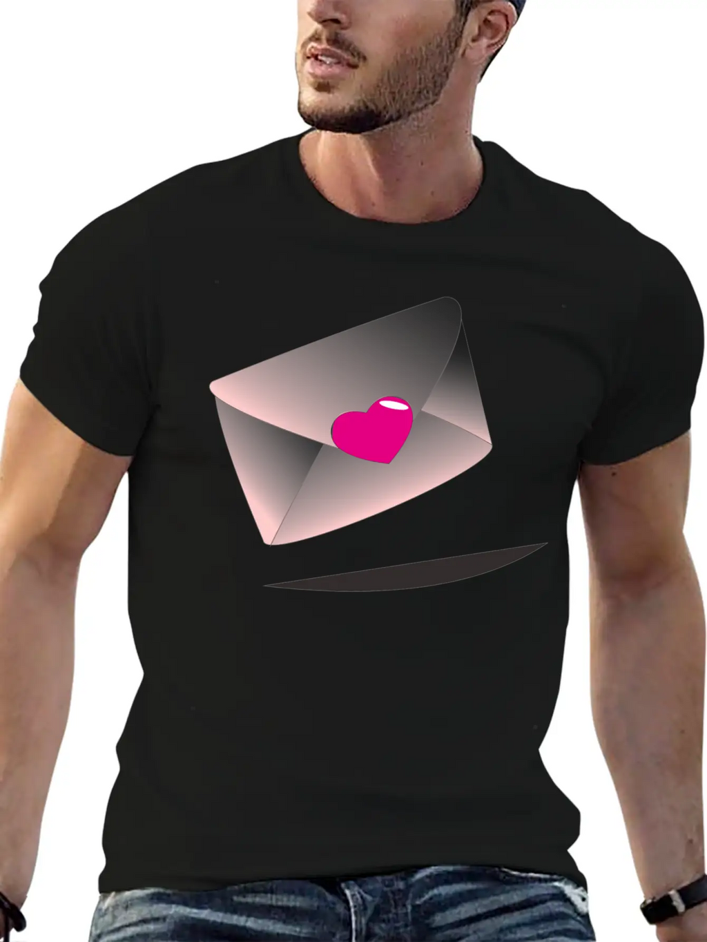 Letter Breathable Graphic T-Shirt – Perfect For Casual Days