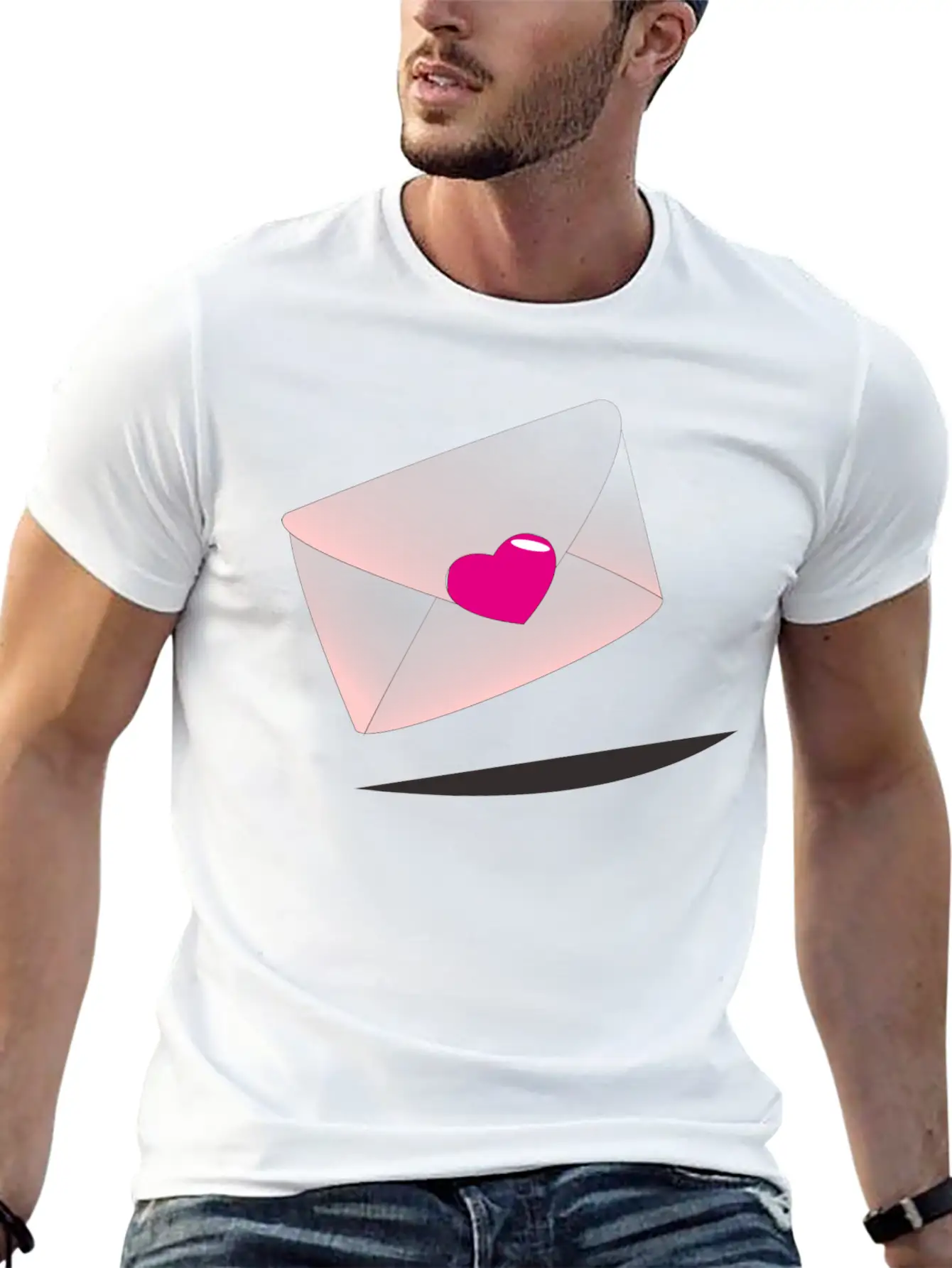 Letter Breathable Graphic T-Shirt – Perfect For Casual Days