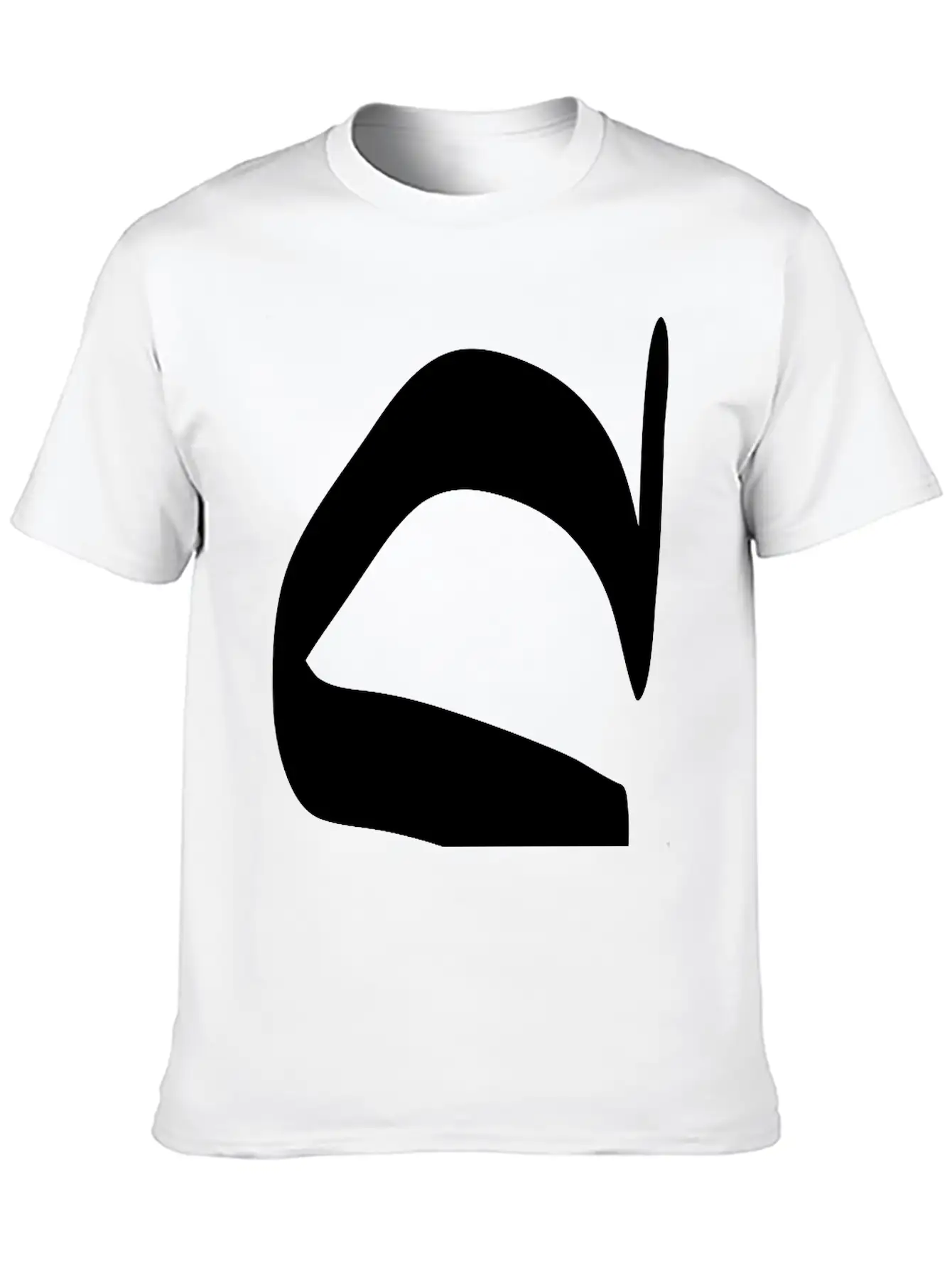 Letter C Unisex Short Sleeve Soft Cotton T-Shirt – Casual Everyday Wear