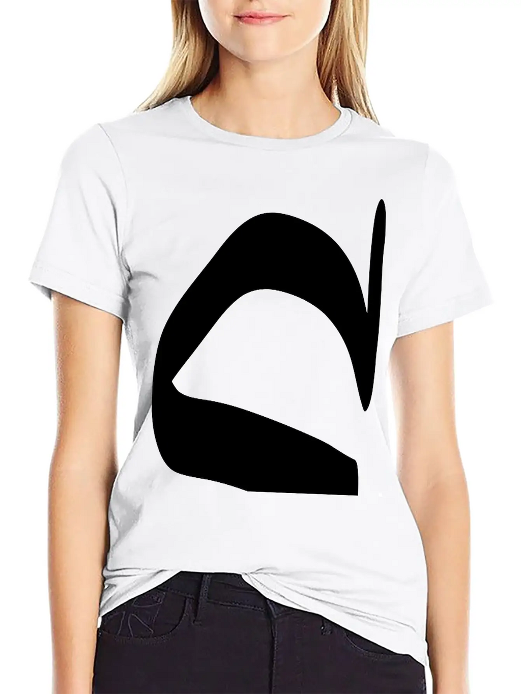 Letter C Unisex Short Sleeve Soft Cotton T-Shirt – Casual Everyday Wear