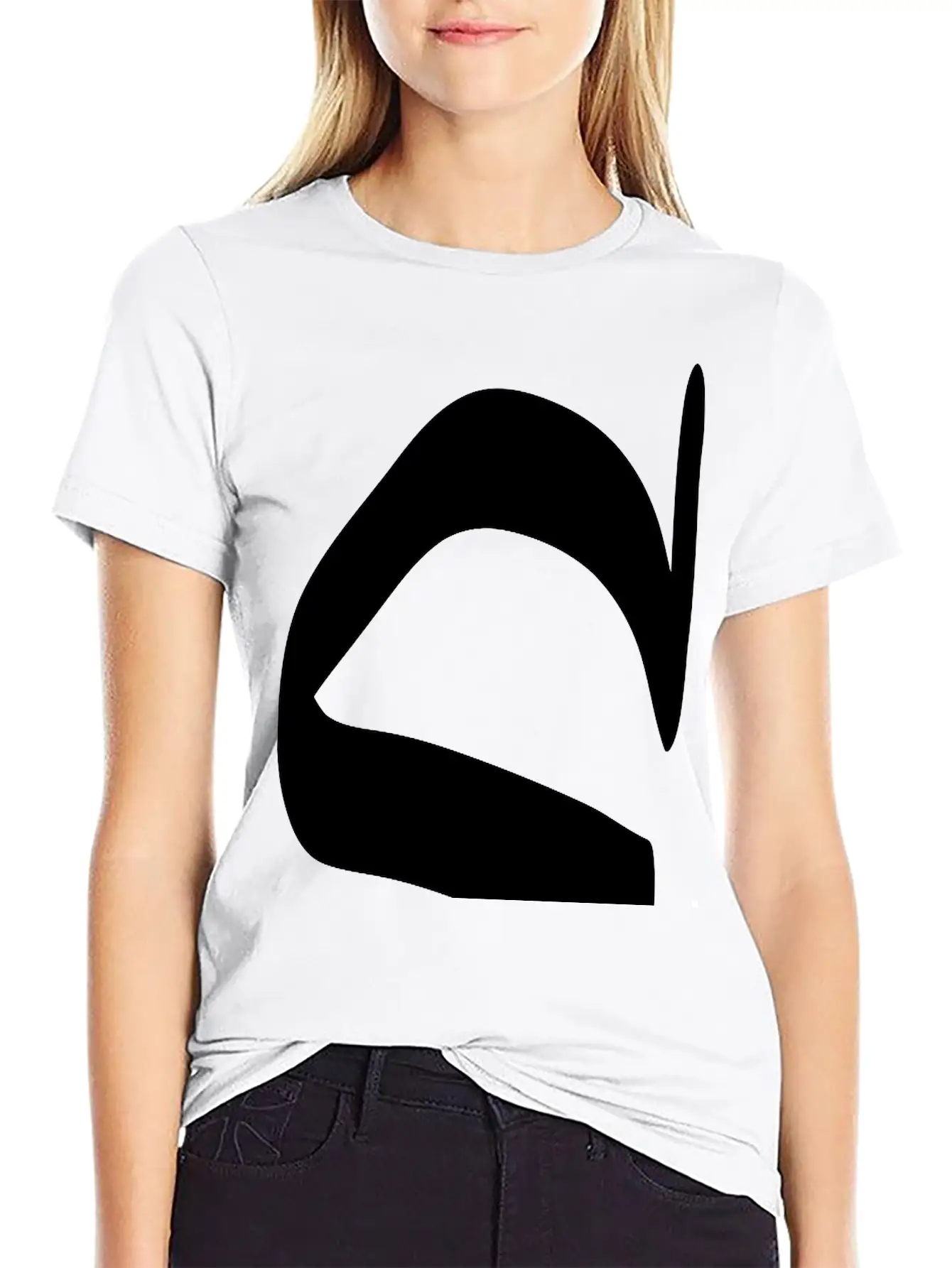 Letter C Unisex Short Sleeve Soft Cotton T-Shirt – Casual Everyday Wear