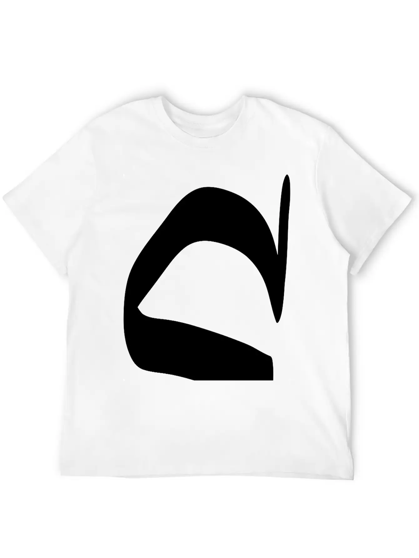 Letter C Unisex Short Sleeve Soft Cotton T-Shirt – Casual Everyday Wear