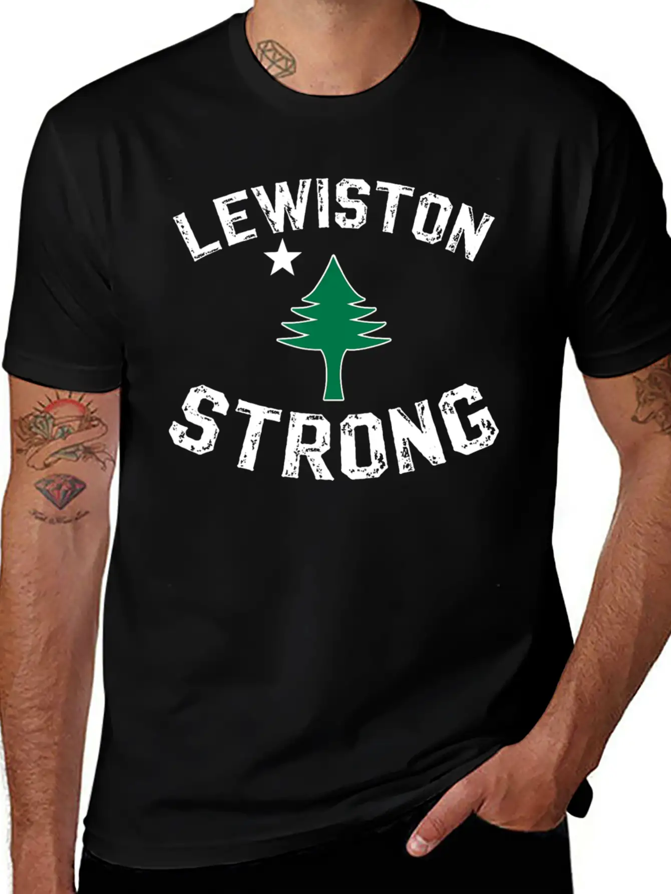 Lewiston Strong Stylish Everyday T-Shirt – Unisex Basic Cotton Tee
