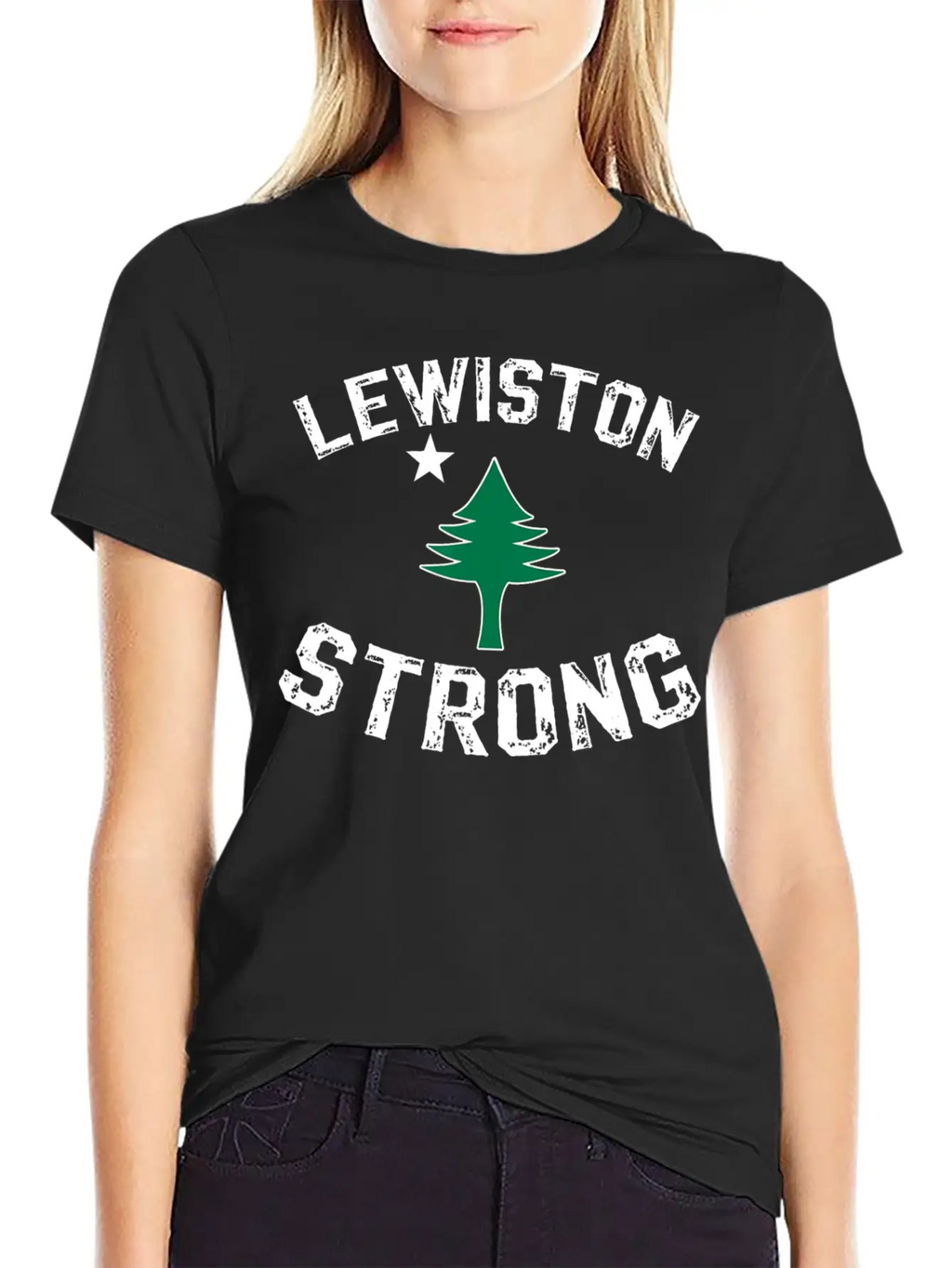 Lewiston Strong Stylish Everyday T-Shirt – Unisex Basic Cotton Tee