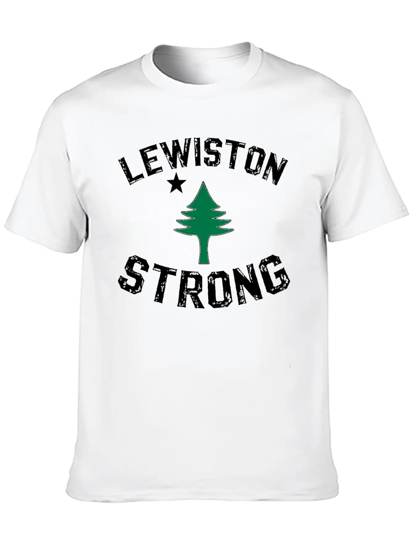 Lewiston Strong Stylish Everyday T-Shirt – Unisex Basic Cotton Tee