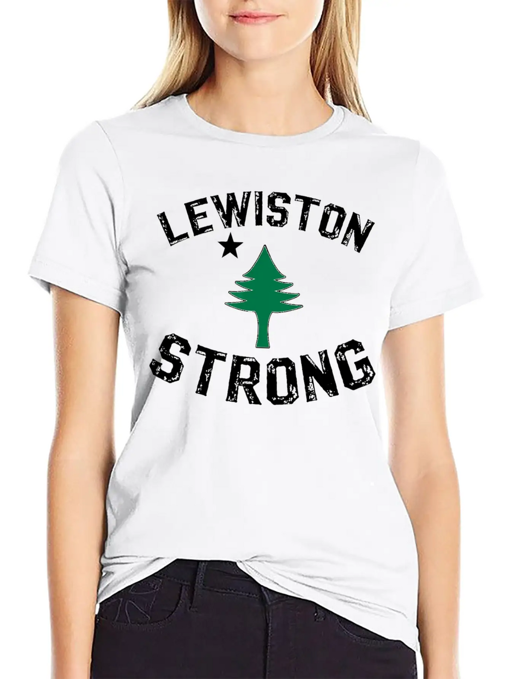 Lewiston Strong Stylish Everyday T-Shirt – Unisex Basic Cotton Tee