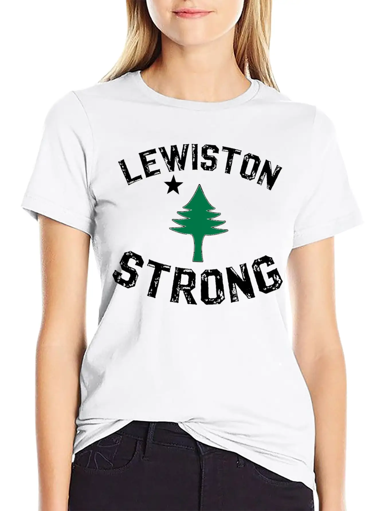 Lewiston Strong Stylish Everyday T-Shirt – Unisex Basic Cotton Tee