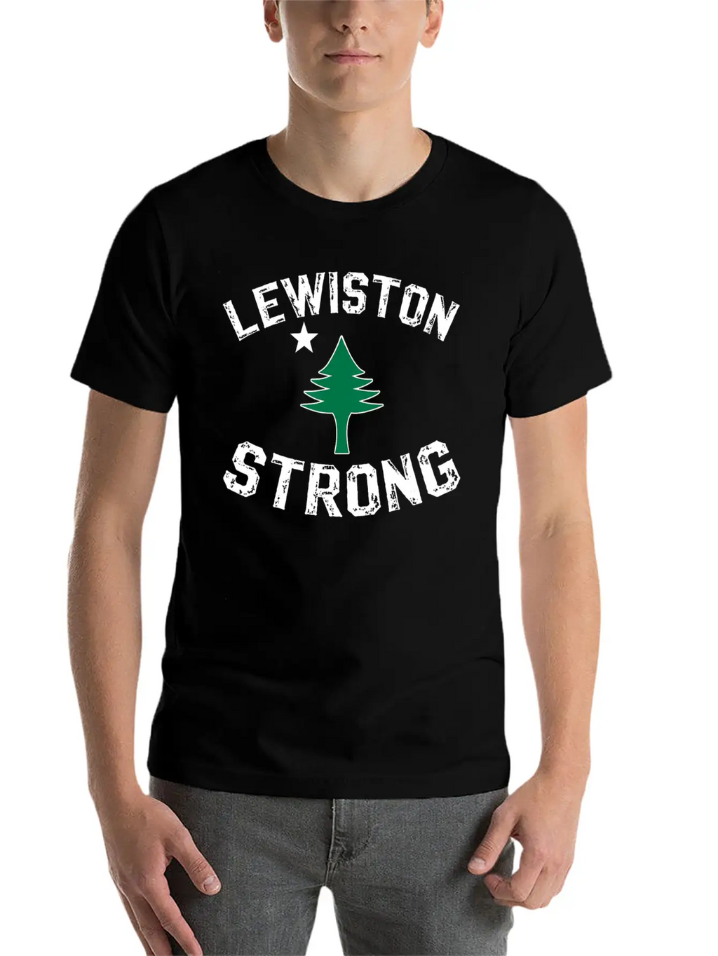 Lewiston Strong Stylish Everyday T-Shirt – Unisex Basic Cotton Tee